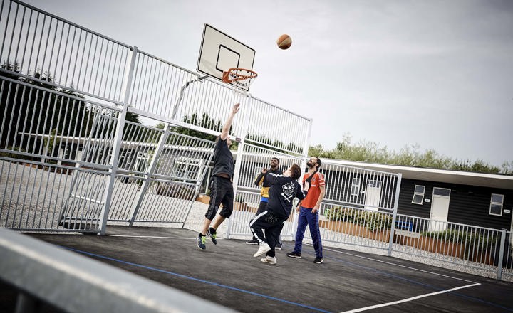 Basket ball banen