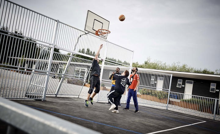 Basket ball banen